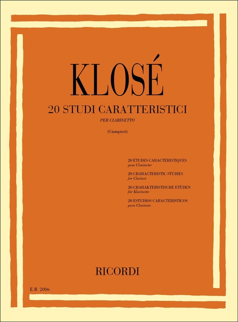 20 Studi Caratteristici